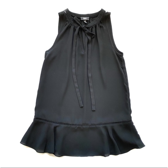 Black Mossimo Ruffle Blouse - Large - Picture 7 of 7